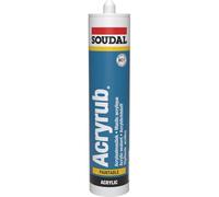 Soudal ACRYRUB PRO W Peinture acrylique Gris 9204 310ml