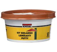 Soudal Ayrton Mastic vitrier 500 g Acajou Marron