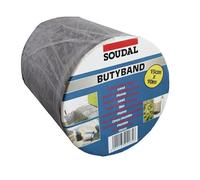 Soudal Buty bande toit réparation connecteur ruban étanche bande Taille 150 mm x 10 m en plomb/Graphite - > autocollant, imperméable