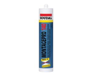 Soudal Colle d'assemblage Soudal Pro 140 blanche 400 g/310 ml Quantité:1