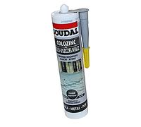 Soudal Colozinc Colle pour tôle de toiture 290 ml (gris foncé)