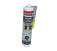 Soudal Colozinc Colle pour tôles de toiture 290 ml (gris)