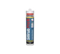 SOUDAL Enduit d’étanchéité en silicone Silirub Pro N blanc 300 ml