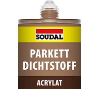 Soudal - Mastic acrylique special parquet - Coloris.Merisier -