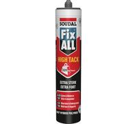 Soudal Mastic-colle hybride Fix All High Tack MS polymère 290 ml noir cartouche
