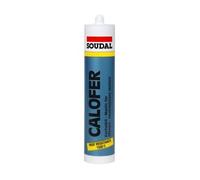 Soudal Mastic réfractaire résistant jusqu'à 1 500 °C Noir