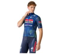 Gilet coupe-vent Soudal Quick-Step 2026 Pro Wind bleu lime - S