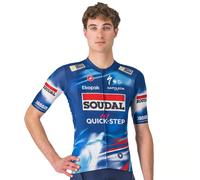Castelli Competizione 3 Soudal Quick-step 2025 Short Sleeve Jersey Bleu L Homme Blue / Red