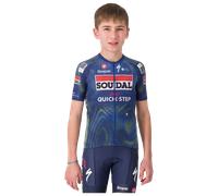 SOUDAL-QUICK-STEP Maillot manches courtes enfants 2026 bleu