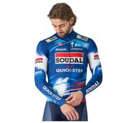 SOUDAL-QUICK-STEP Maillot manches longues 2025 bleu/blanc 3XL