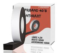 Soudal Ruban Acryl 300 40/8,Anthracite,Largeur 40 Mm,En De 8 À 40 Mm,Ruban Quell/Joint Étanchéité Band/Kompri Band/M/Fenêtre Étanchéité/D'étanchéité Bande