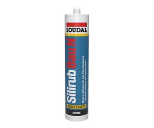 Soudal Silicone de construction Soudal Silicone N blanc 310 ml Quantité:15