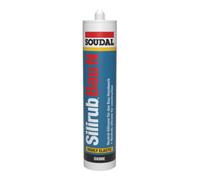 Soudal Silicone de construction Soudal Silicone N noir 310 ml Quantité:15