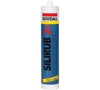 SOUDAL Silicone neutre silirub 2+, blanc