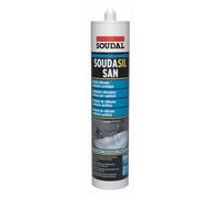 Cartouche sanitaire transparent 280ml Soudal