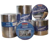 Soudal SOUDA Ruban en aluminium Ruban d'étanchéité Ruban toit bitume taille 150 mm x 10 m > en aluminium, autocollant, imperméable