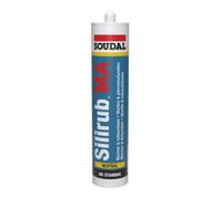 Soudal Soudal Silicone neutre Silirub+ S8800 blanc 300 ml Quantité:15