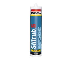 Soudal Soudal Silicone Salle de bain Silirub S transparent 300 ml Quantité:1