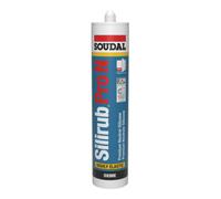 Soudal Soudal Silirub Pro silicone neutre gris 300 ml Quantité:15