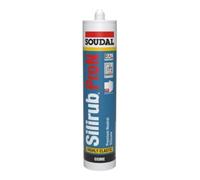 Soudal Soudal SILIRUB Silicone Pro N 310 ml brun neutre Quantité:15