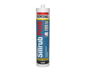 Soudal Soudal SILIRUB Silicone Pro N 310 ml brun neutre Quantité:15