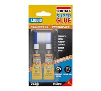 Soudal Super Colle Liquide 2 x 3g 160037