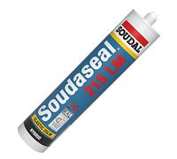 Soudaseal 215LM - Mastic polymère hybride pour façade - Soudal - Cartouche de 290 ml Gris béton