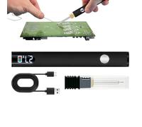 Souder un stylo, fer à sans fil,Kit de soudure en | Affichage numérique LED, stylo outils chauffage rechargeable et rapide pour réparation électronique