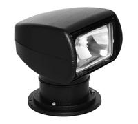 soudesileim Projecteur de recherche avec distance d'éclairage de 800 m, projecteur de recherche avec télécommande, lampe de travail avec rotation à 355° pour bateaux (noir)