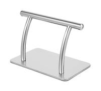 soudesileim Repose-pieds en acier inoxydable avec surface antidérapante, épaisseur de paroi de 0,7 mm, repose-pieds professionnel pour coiffeur, spa de beauté, salon de manucure et salon de massage