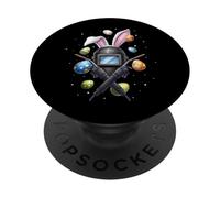 Soudeur à souder Œufs de Lapin Oreilles de Lapin Mignon Printemps PopSockets PopGrip Adhésif