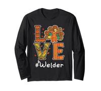 Soudeur Amour Thanksgiving Léopard Turquie Automne Automne Manche Longue