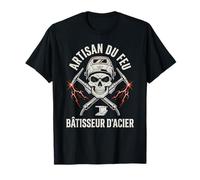 Soudeur Artisan du Feu Design Industriel T-Shirt