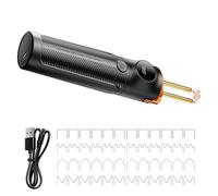 Soudeur au lithium sans fil 3 secondes 590 ℃ chauffage ABS PP avec 400 agrafeuses à chaud éclairage LED Outil de soudage sans fil