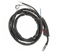 Soudeur de protection à gaz for applications de soudage au chalumeau for M-IG130, accessoire de 2 m for chalumeau de soudage, longueur 2 m, matériau ABS, métal