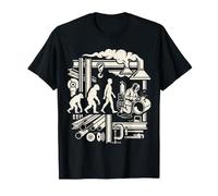 Soudeur de tuyaux évolution, soudage Industriel, Travail Graphique T-Shirt
