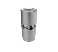 Soudeur ECG Heartline Metal Fabricator Gobelet isotherme en acier inoxydable double paroi