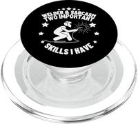 Soudeur et Sarcasme Homme Femme soudage drôle PopSockets PopGrip pour MagSafe