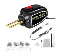 Soudeur For Plastique 100W, Pistolet Thermique, Agrafeuses À Chaud, Machine Souder For Pare-chocs, Fer, Agrafes, Kit D'outils De Réparation Automobile, 400 Pièces Soudure efficace(Black)