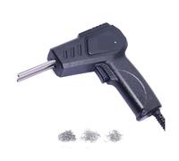 Soudeur For Plastique 70W, Pistolet À Ongles Chaud, Agrafeuse, Outils De Réparation Pare-chocs Voiture, Kit D'outils Machine Souder Le Soudure efficace(Set1 black 200 nails)