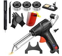 Soudeur Laser,Fer A Souder Laser,Laser Soldering Iron And Cutting,3 In 1 For Soldering Unroll Cutting,With Three Volumes Soldering Iron Wire (1, B)