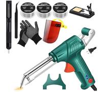 Soudeur Laser,Fer A Souder Laser,Laser Soldering Iron And Cutting,3 In 1 For Soldering Unroll Cutting,With Three Volumes Soldering Iron Wire (1, C)