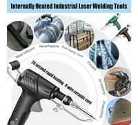 Soudeur Laser, Outil De Soudage Laser Industriel à Chauffage Interne, Machine à Souder Portable à Une Main, Filaire Portative de 60 W, pour les Bijoux, l'électronique (Chaleur interne-Noir)