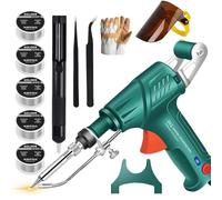 Soudeur Laser, Outil De Soudage Laser Industriel à Chauffage Interne, Machine à Souder Portable à Une Main, Filaire Portative de 60 W, pour les Bijoux, l'électronique (Chaleur interne-Vert)