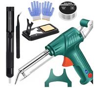 Soudeur Laser,Outil De Soudage Laser, Outil De Soudage Laser Industriel à Chauffage Interne, Removable Automatic Pistolet De Soudage MéTalPour La Soudure Et La RéParation éLectronique (Vert)