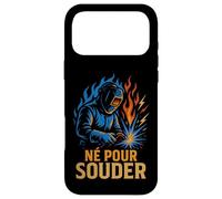 Soudeur Né pour Souder - Métier Soudure Industrielle Coque pour iPhone 17 Pro Max
