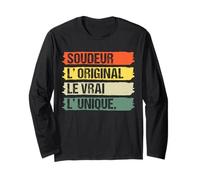 Soudeur Original Le Vrai L'Unique Cadeau Noël Anniversaire Manche Longue
