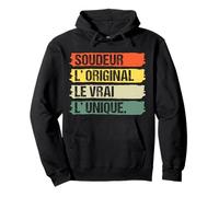 Soudeur Original Le Vrai L'Unique Cadeau Noël Anniversaire Sweat à Capuche