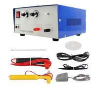 Soudeur par points à impulsion - 220 V - 100 A - Portable - Avec pédale - Pour acier doré, argenté, platine