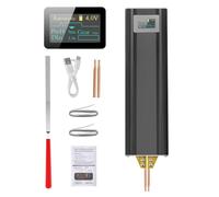 Soudeur par Points avec Batterie, Soudeuse par Points,5000 mAh, écran OLED, chargement Type-C, Automatique et Manuel, 80 Vitesses Réglables pour Les Batteries de Bricolage